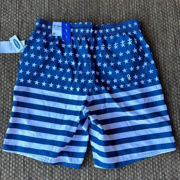 Old Navy Star & Stripes Swim Trunks - Picture 5 of 5